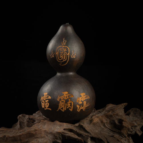 做旧葫芦天然葫芦开口葫芦工艺品摆件雕刻金光八卦高度24到29厘米
