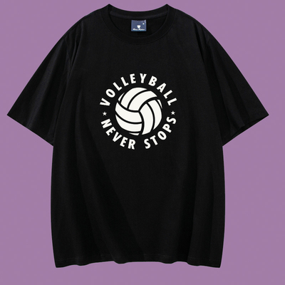 短袖常规纯棉男女免费印字