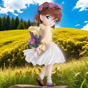 【RS回眸】灰原哀GK手办18CM柯南名侦探动漫潮玩模型礼物摆件周边