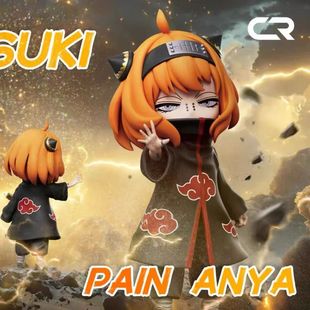 【彩盒精品】忍者佩恩阿尼亚GK手办间谍过家家动漫二次元桌面摆件