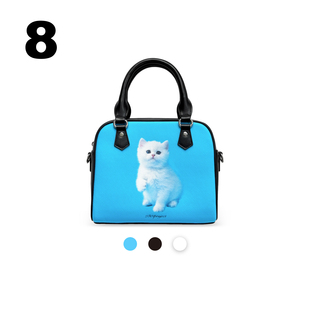 萌宠天使 Box 和小猫小狗玩 Paws Bag 复古小众爪爪盒子包 2801