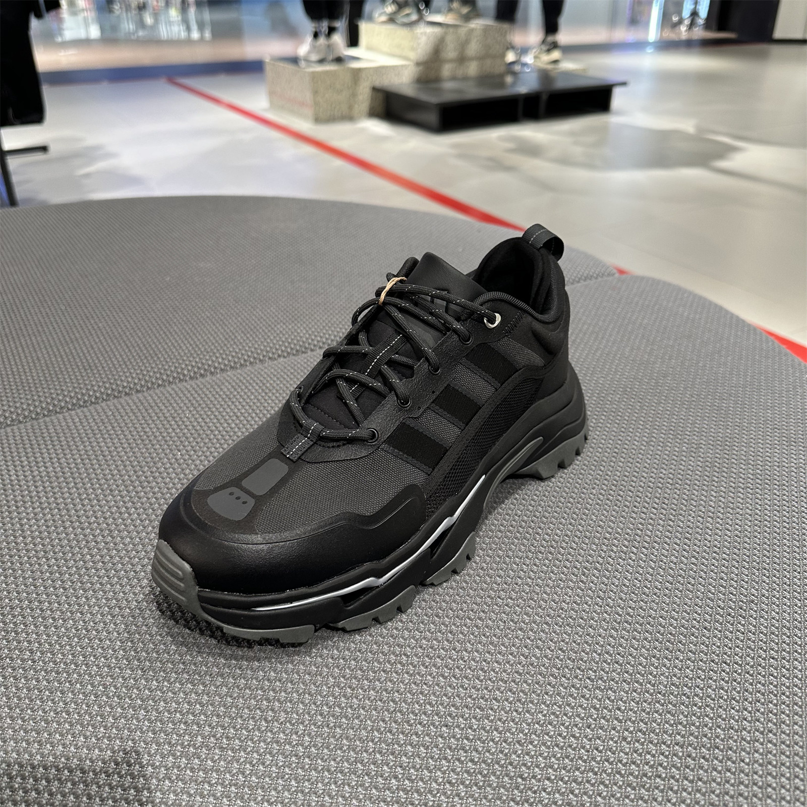 正品Adidas阿迪达斯男女跑步鞋2024秋冬厚底运动休闲老爹鞋IH3275