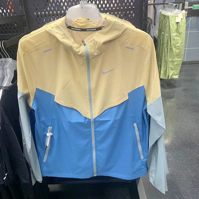 正品Nike/耐克男子简约百搭休闲运动薄款跑步夹克外套 CZ9071-252