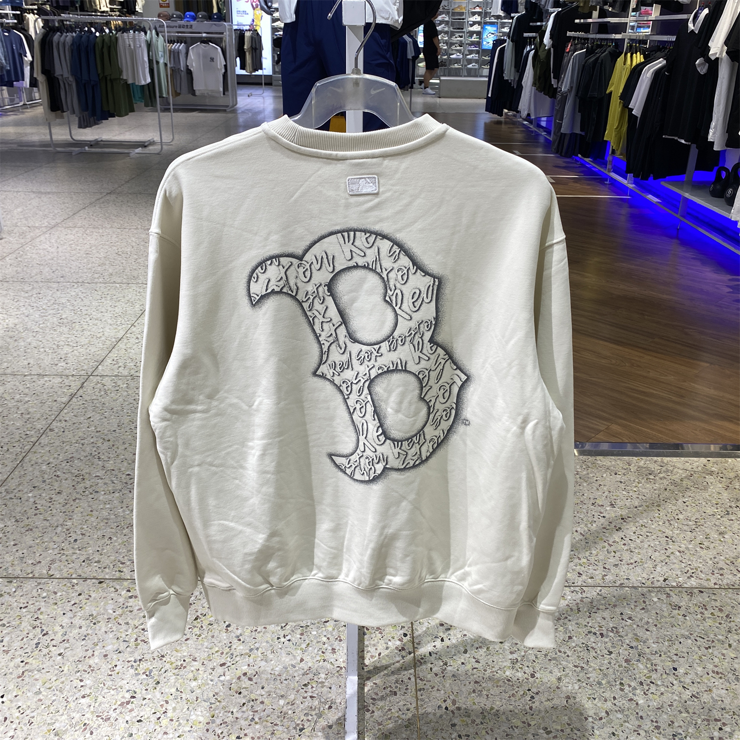 MLB男女情侣卫衣套头衫