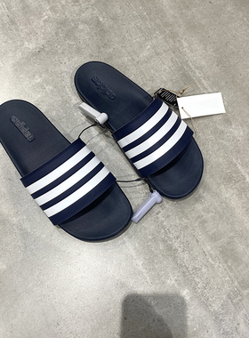 正品Adidas/阿迪达斯夏季男女同款轻便休闲运动透气凉拖鞋 GZ5892