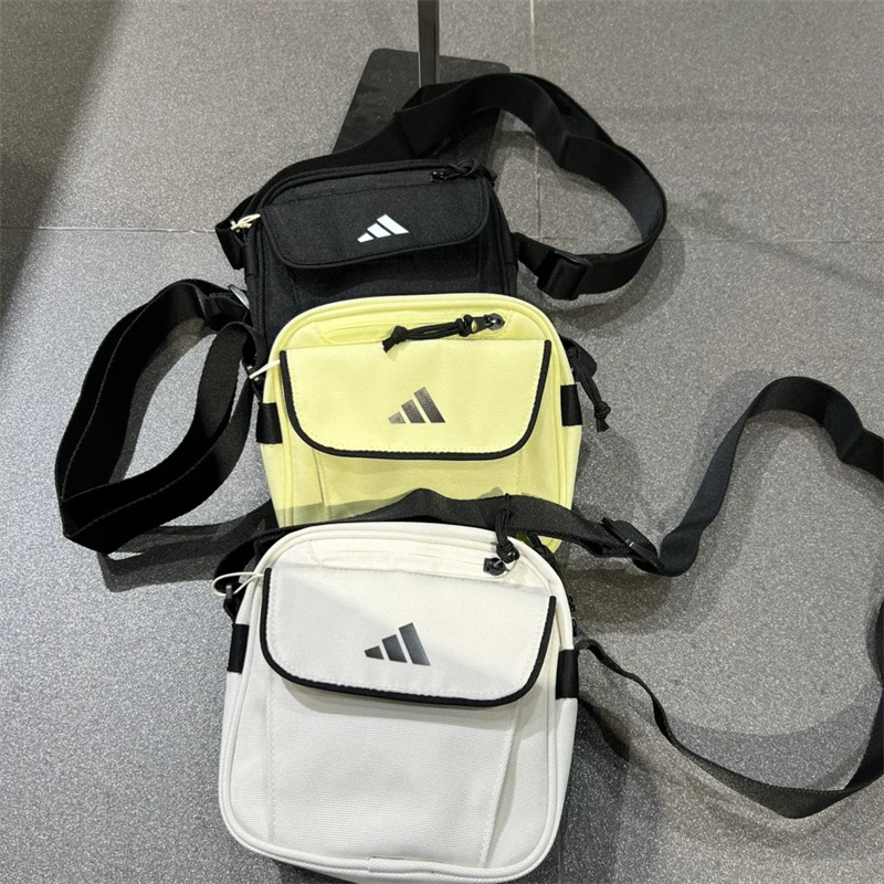 正品Adidas阿迪达斯男女包2024秋新款户外运动休闲单肩包JM2274