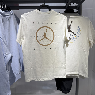 新款 JORDAN篮球纯棉柔软T恤HJ2339 2025夏季 NIKE耐克男子休闲短袖