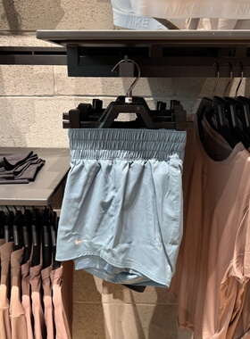 耐克NIKEDRI-FITONE女子速干中腰二合一跑步短裤DX6013-010