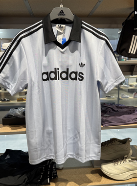 Adidas阿迪达斯三叶草男子短袖26夏翻领POLO衫宽松运动T恤 KE2453