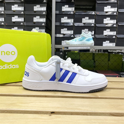 Adidas/阿迪达斯男女鞋HOOPS 2.0轻便耐磨运动休闲低帮板鞋GZ7967