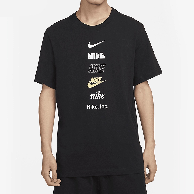 正品Nike/耐克夏季新款男子圆领透气运动休闲短袖T恤 DZ2876-010