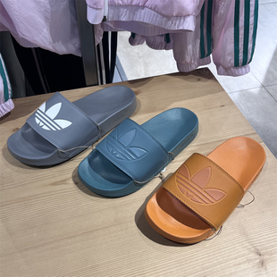男女同款 正品 阿迪达斯三叶草夏季 运动休闲凉拖鞋 Adidas GX8892