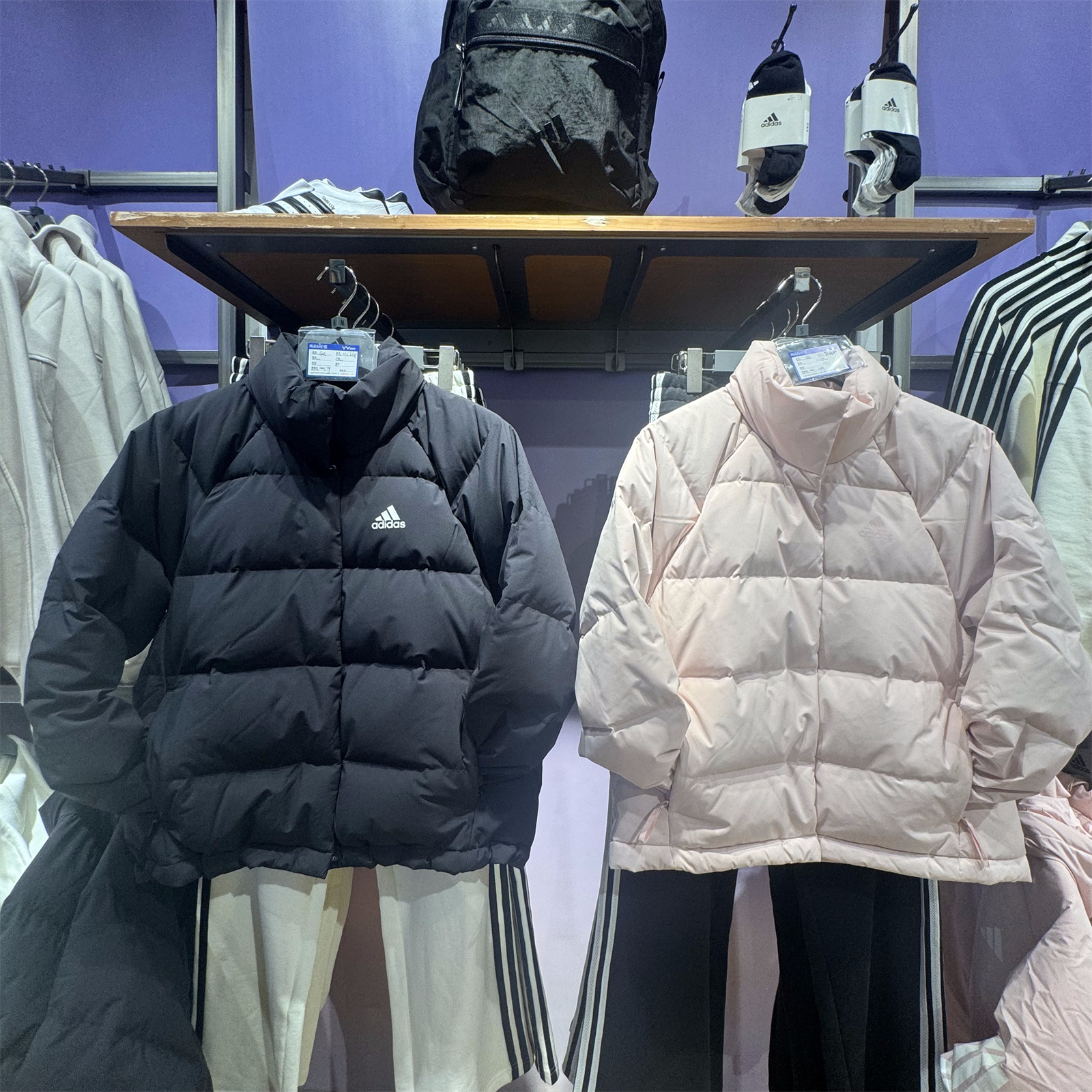 阿迪达斯女子羽绒服鸭绒外套