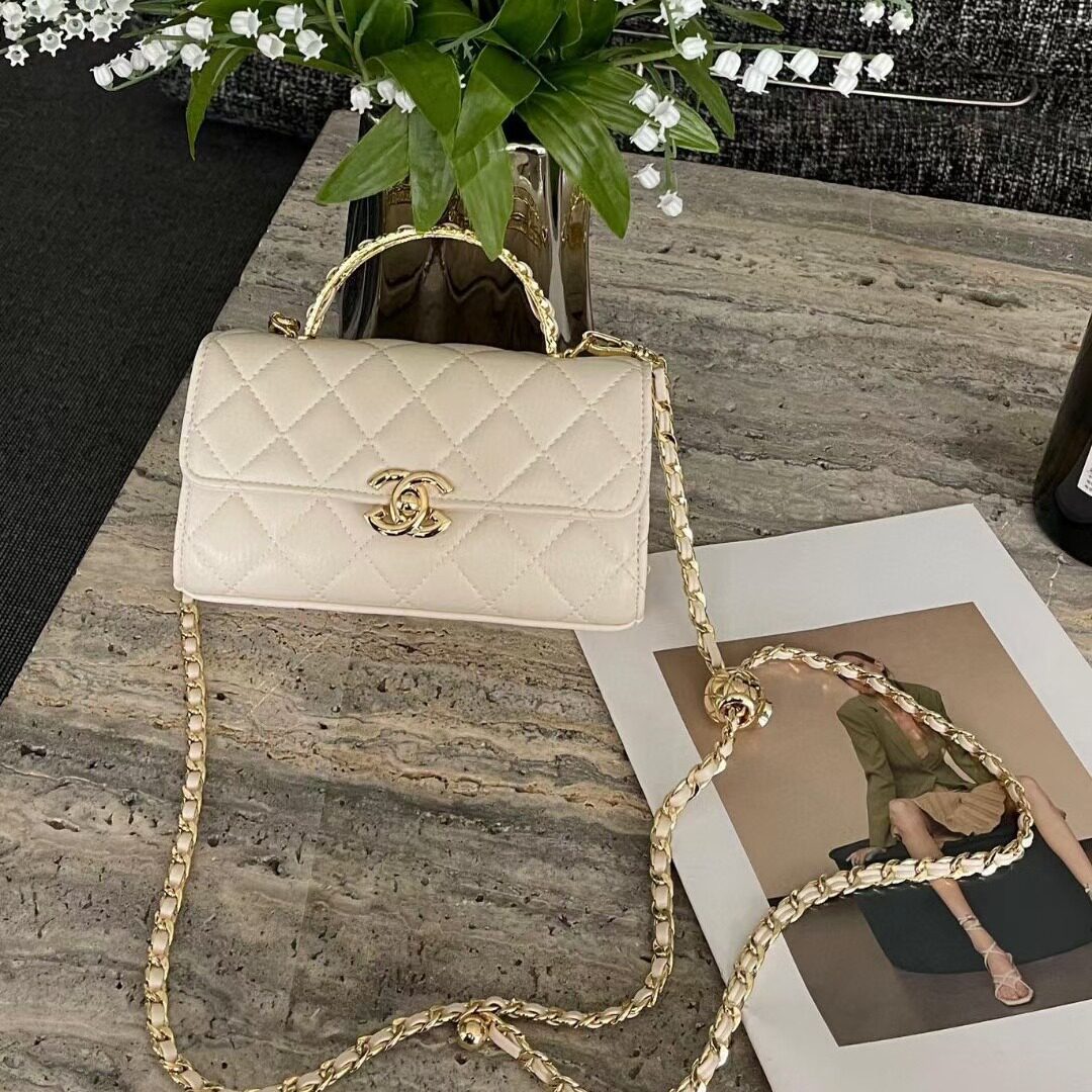 大牌轻奢链条手提包新款女包时尚百搭单肩包菱格经典斜挎包