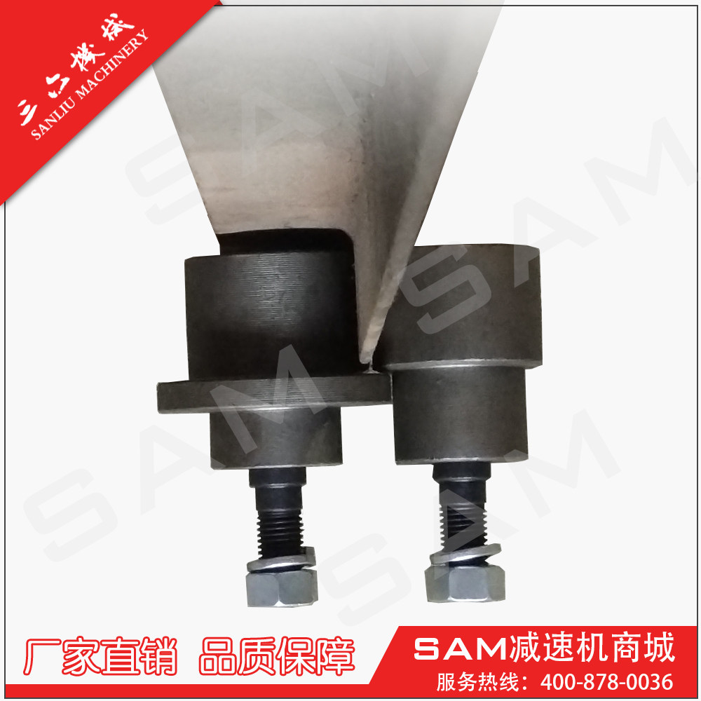 SAS20L型防坠器导向轮 升降平台导轮 6号角铁轨道载货电梯动滑轮