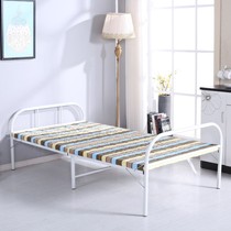 Folding bed, single double bed, afternoon bed, marching chair, household artifact, simple portable office, afternoon bed