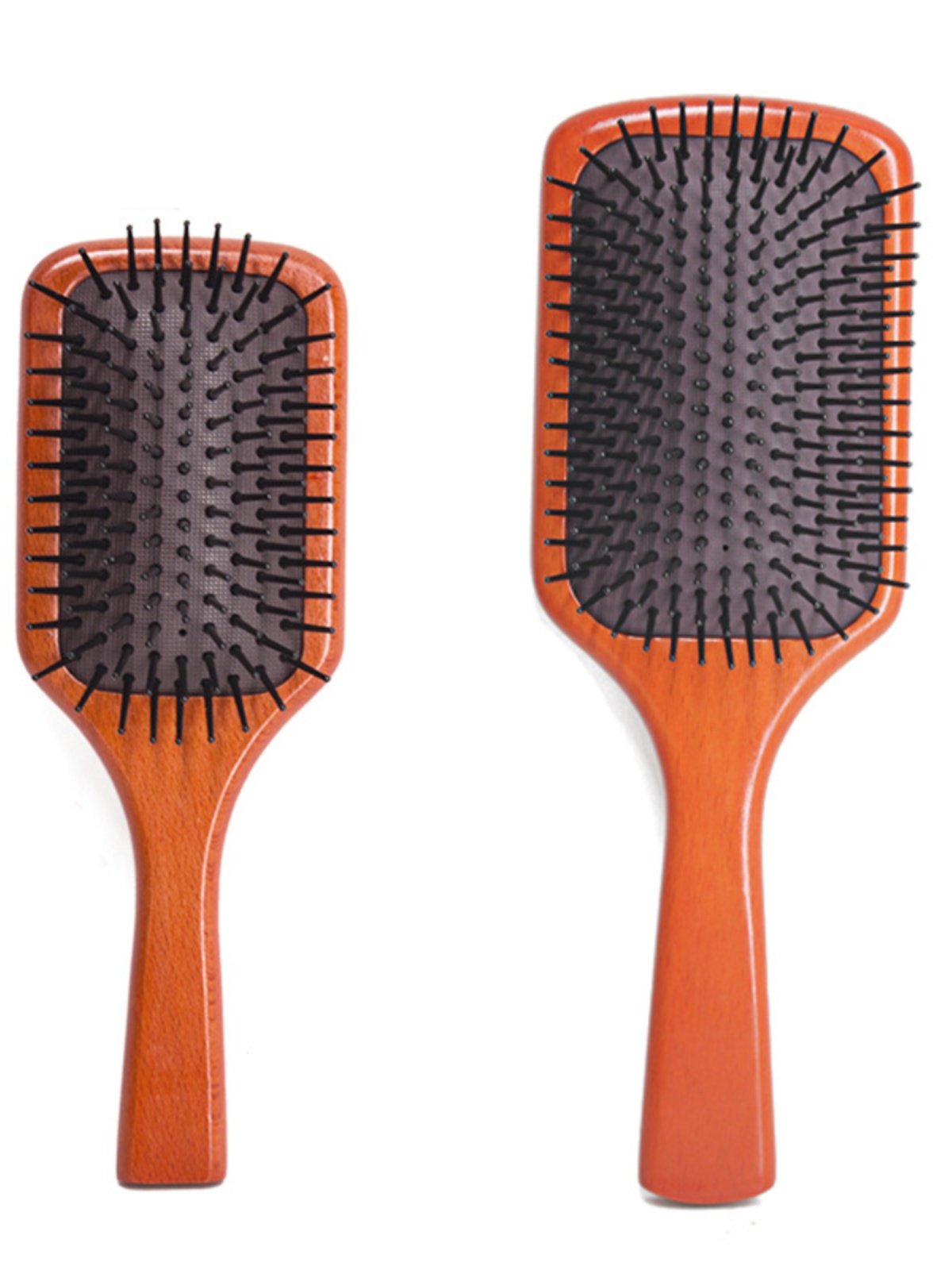 爆款同款木梳美发造型气囊梳按摩防脱发实木大板顺发梳气垫方形