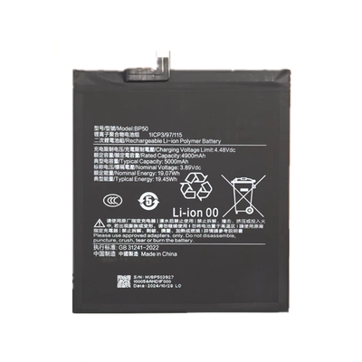 适用于小米pad 6Spro 12.4 24018RPACC平板电池BP50