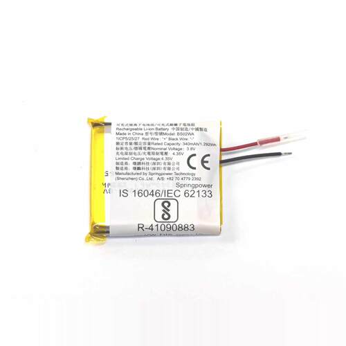适用于小米黑鲨蓝牙手表电池 智能手表电池BS02WA