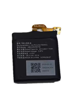 适用华为Watch D GT Runner RUN-B19 MLY-B10手表电池HB532629EFW