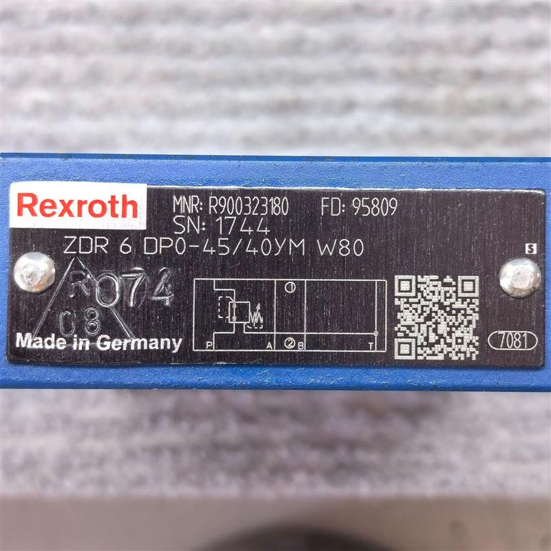 R900323180 ZDR6DP0-45/40YM-W80 # Rexroth//力士乐