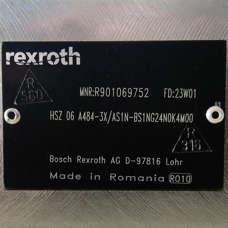 R901069752 HSZ06A484-3X/AS1N-BS1NG24N0K4M00 # Rexroth