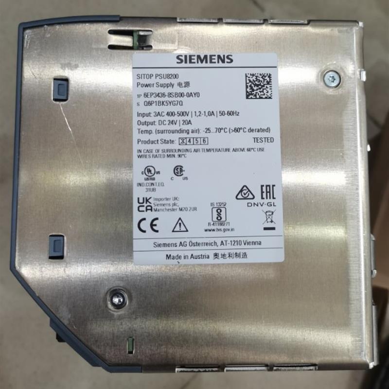 开关电源 6EP3436-8SB00-0AY0 全新原装进口议价