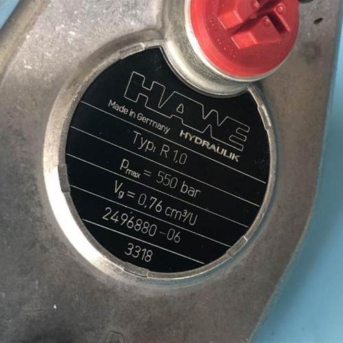 HAWE径向柱塞泵 R 1,0德国原装供应-现货R8.3-8.3