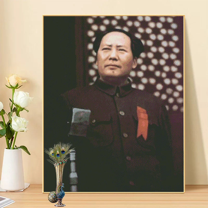 新款十字绣人物线绣客厅卧室满绣简单系列手工刺绣现代简约小幅绣