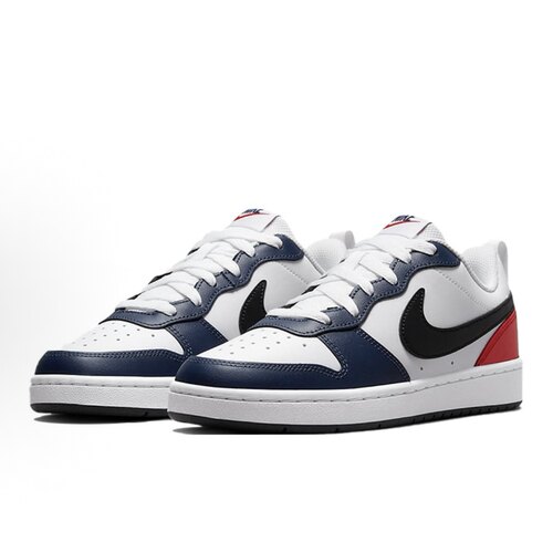 Nike耐克COURT BOROUGH LOW 白蓝红黑曜石板鞋休闲鞋 DO7446-101