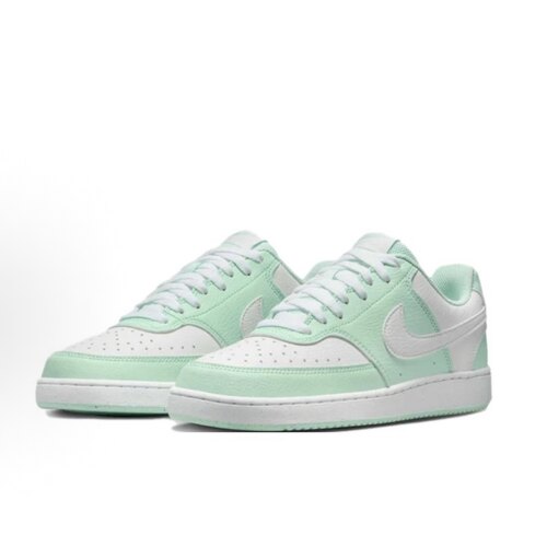 耐克/Nike Court Borough  百搭 低帮 板鞋白绿色女款 DH3158-301