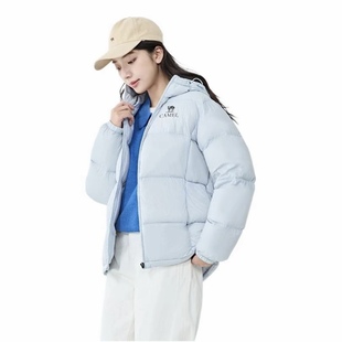 连帽保暖男女款 轻薄时尚 百搭外套 轻羽羽绒服2025秋冬新款 骆驼女装