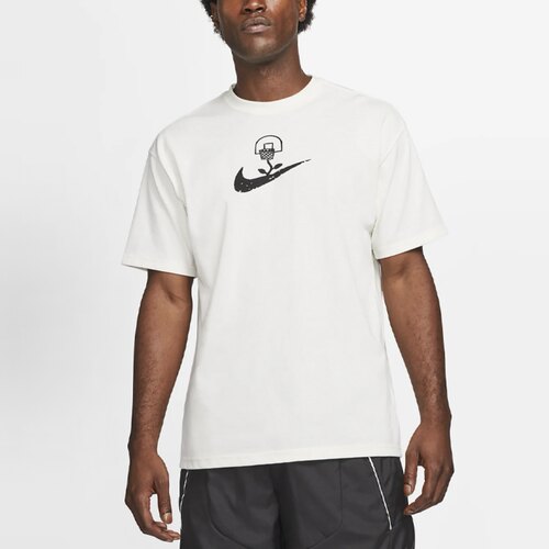 Nike耐克男子夏季运动休闲印花图案圆领纯棉短袖T恤DC1284-910