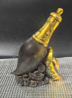 铜元宝文昌笔文昌笔摆件祥云家居饰品办公室客厅文昌笔摆件工艺品