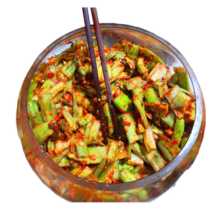 田园梦临川菜梗南昌拌粉新鲜辣小包下饭菜芥菜梗盒装江西抚州特产