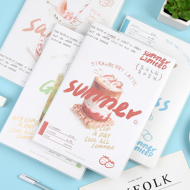 初品夏日限定胶套本横线笔记本