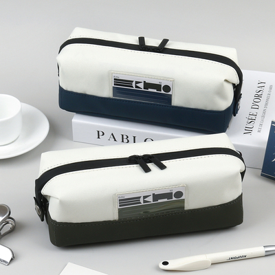 三维空间大开口大容量方砖笔袋