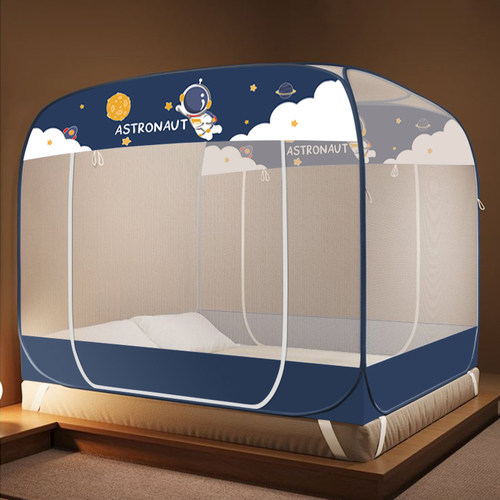 家用1.5m全封闭蒙古包蚊帐