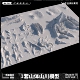 Fbx雪山山体山川山脉地形地形图模型素材文件421 Obj Blender C4d