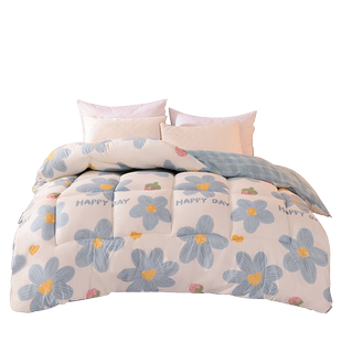 被子被芯冬被春秋被加厚保暖棉被单人宿舍丝绵被夏凉空调被可机洗