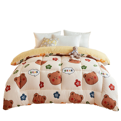 加厚保暖冬被四季通用