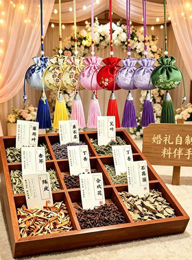 端午驱蚊艾叶香囊DIY材料包