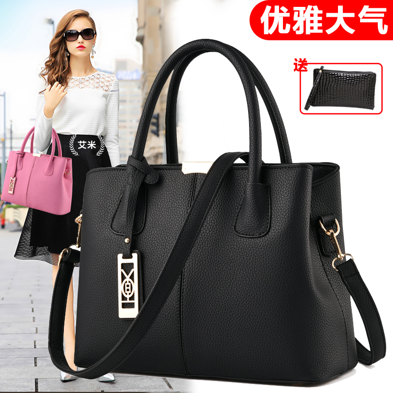 大女包时尚中年软皮妈妈包婆婆包