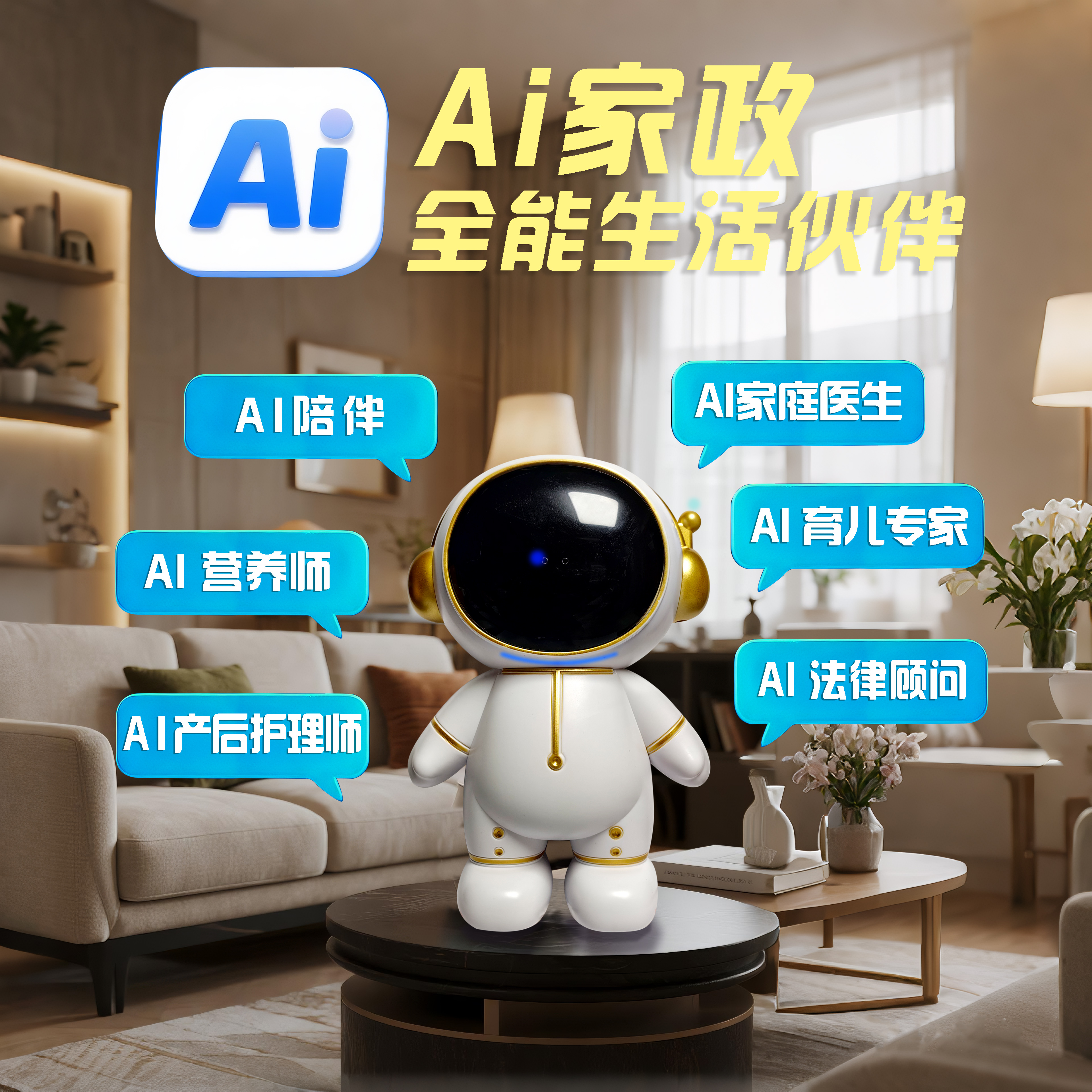 AI太空宇航员智能大语言模型