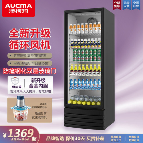 澳柯玛便利店商用冰箱冷藏展示柜