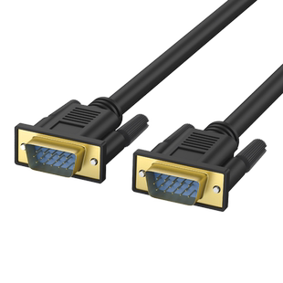 vga线电脑显示器主机高清视频线投影仪连接线台式机公对公加长10米5米3米2米工程预埋耐用原装笔记本接大屏幕