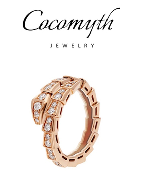 COCOmyth/轻奢时尚满Z蛇骨戒指D520