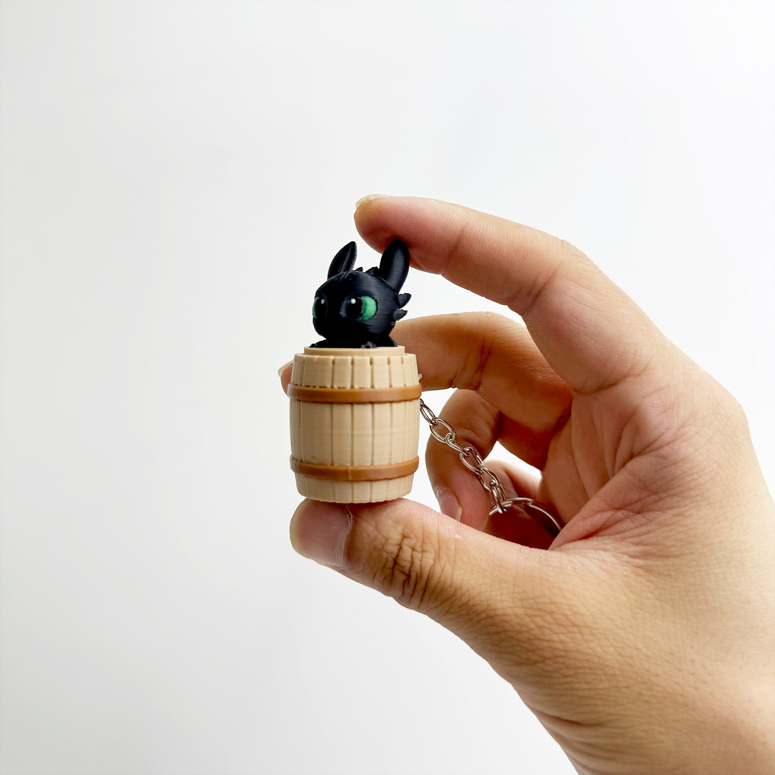 无牙仔手办3D打印按键夜煞摆件飞哥动漫驯龙高手模型光煞按键减压