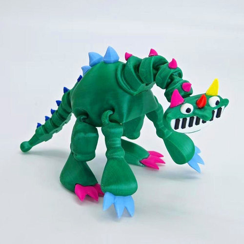 3D打印面团人多伊波比摆件