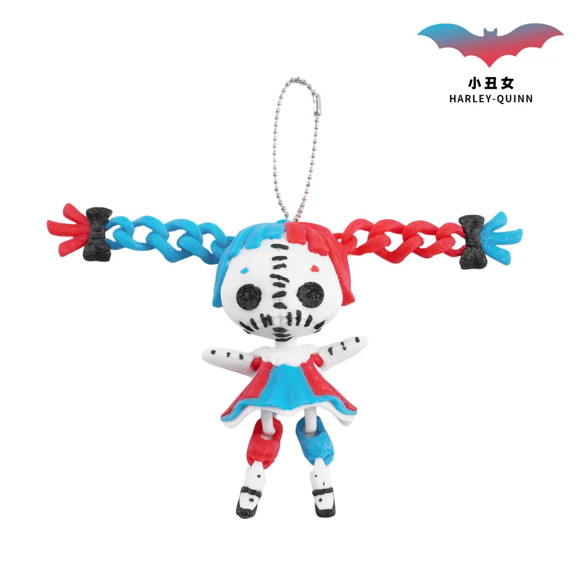 3d打印小魔女诡异挂怪诞疯人院件万圣节道具关节可动稀奇古怪玩具